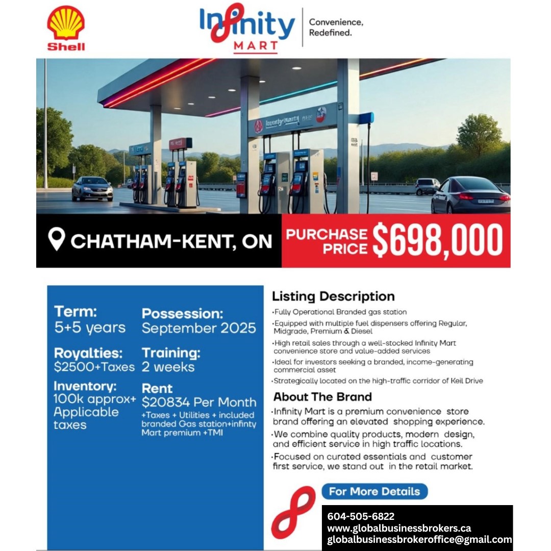 Gas Station with Retail Sales Opportunity